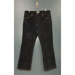 NWT Women's 12 Midrise Cropped Flare Jean, Dark Wash, Martha by Martha Stewart